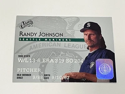 1995 Studio Baseball #48 - Randy Johnson - Seattle Mariners - Image 1 of 2