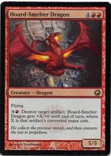 Hoard-Smelter Dragon *FOIL Rare* Magic MtG x1 Scars of Mirrodin SP