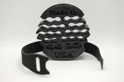 Cable Black Ethernet Comb/Organizer - 24 Hole Cat 5/6 UTP - Comes With Tie - USA - Image 1 of 3