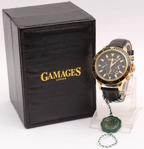Reloj automático GAMAGES edición limitada 8300A fase lunar giratoria CORREO GRATUITO - Imagen 1 de 11