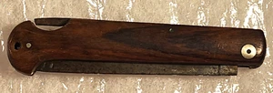 ANTIQUE HANDMADE FOLDING KNIFE 4 1/2" BLADE - Picture 1 of 6