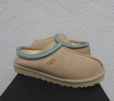 UGG TASMAN DRIFTWOOD SUEDE/ SHEEPWOOL SLIPPERS SHOES, MEN US 9/ EUR 42 ~NIB - Image 1 of 4