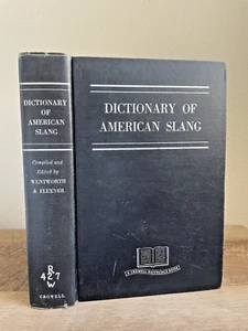 Dictionary of American Slang (1960, Ex-Library, Controversial Letters Included) - Picture 1 of 9