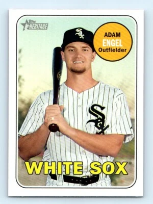 2018 Topps Heritage Adam Engel Chicago White Sox #570 - Image 1 of 2
