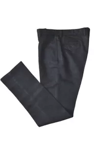 Brioni Hommes Marine Foncé Coton/Soie Pantalon Jeans 91.4cm Long Tout Neuf - Picture 1 of 8
