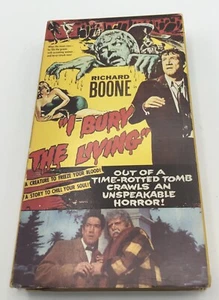 1990 I Bury the Living VHS GoodTimes Horror Movie Home Video Tested/Works - Picture 1 of 5