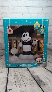 Disney 100th Anniversary 10 piedi Topolino Natale gigante gonfiabile illuminato nuovo con scatola - Foto 1 di 5