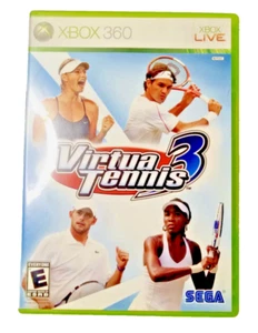 Virtua Tennis 3 Microsoft Xbox 360, 2007 - aus Erwachsenenbesitz - Bild 1 von 3