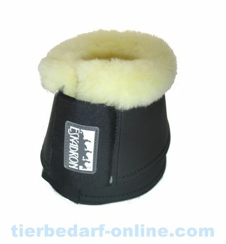 Springglocken Eskadron Hufglocken mit Neoprenfutter Lammfell Rand versch. Größen - Bild 1 von 1