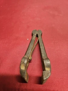 Vintag/Rare Heavy Gauge Metal Working Tweezers Pre-owned - Picture 1 of 11