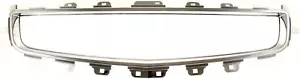 Borde de parrilla central compatible con Chevrolet Malibu 2008-2012 cromado GM1210115 - Imagen 1 de 6