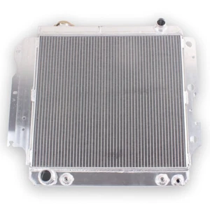 Radiador de refrigeración completo de aluminio para carreras Jeep Wrangler YJ/TJ 1987-2006 99 4 filas - Imagen 1 de 14
