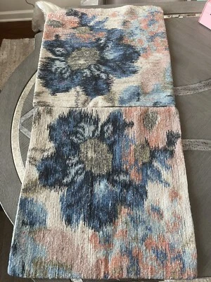 West Elm 2 Floral Ikat Pillow Covers  20x20 - Image 1 of 2