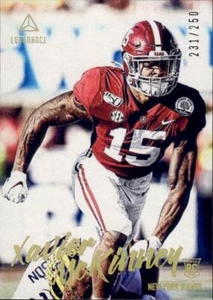 2020 Panini Luminance Gold #142 Xavier McKinney GIANTS /250 - Picture 1 of 2