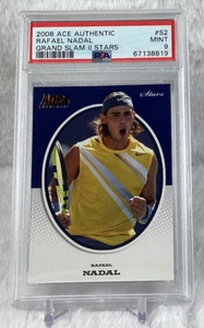 2008 Ace Authentic Grand Slam II Stars Rafael Nadal PSA 9 - Bild 1 von 2