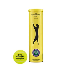 Slazenger Wimbledon Tennis Balls Championship Tournament Competitive Tennis Ball - Picture 1 of 2