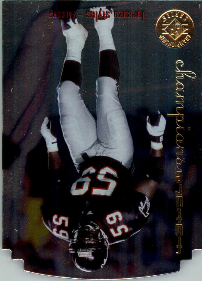 1995 SP Championship Football "Die Cuts" Parallel Cards - Image 1 of 1