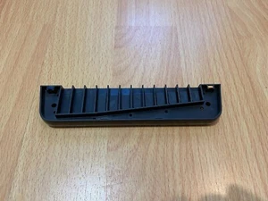 Nur Teile schwarzer Kunststoffkamm Huang/Schwan Mundharmonika Kadett chromatisch 1248 sauber - Bild 1 von 4