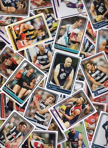 2010 AFL HERALD SUN OFFICIAL COLLECTOR BASE / COMMON CARDS - COMPLETE YOUR SET