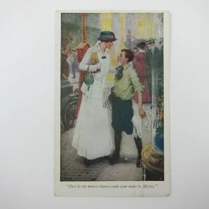 Postcard Frances Rogers Book Art Michael O'Halloran Gene Stratton Porter Antique - Picture 1 of 12