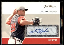 Lee Hyde 2007 Just Minors Auto #JA-22 Atlanta Braves