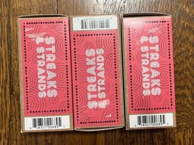 3x Buen tinte rayas y mechones jóvenes color de cabello semipermanente todo acceso Foto 1 de 4