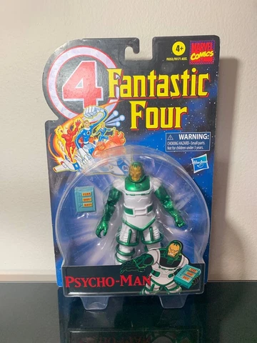 Psycho Man Retro Fantastic Four Action Figure Hasbro Marvel Legends Series Cover
