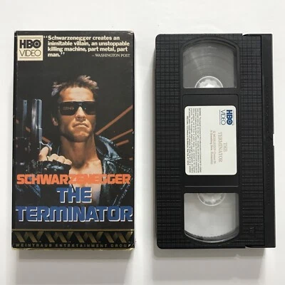 The Terminator VHS Arnold Schwarzenegger Sci-fi Action - Image 1 of 4