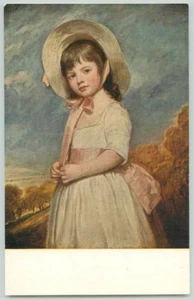POSTCARD. George Romney, Portrait of Miss Willoughby - Picture 1 of 2