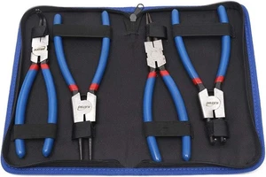 KATSU Circlip Pliers Set, 4-Piece 9 Inch Internal External Straight Tips 415729 - Picture 1 of 6