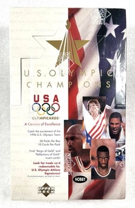 1996 Upper Deck U.S. Olympic Champions HOBBY Factory Sealed Box – Vintage Sports - Picture 1 of 3