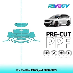 PreCut Paint Protection PPF Kit For Cadillac XT6 Sport 2020-2025 - Picture 1 of 7