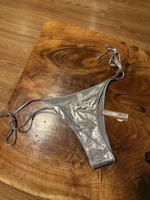 Pantalones de bikini Skims metálicos sumergidos XL nuevos Foto 1 de 4