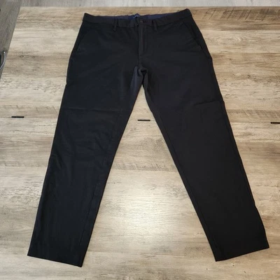 Zara Man Classic Black Slim Dress Pants Size 32x27 - Image 1 of 4