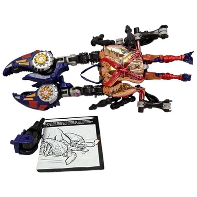 Transformers Beast Wars Transmetal Rampage Action Figure With Instructions 1998 - Image 1 of 4