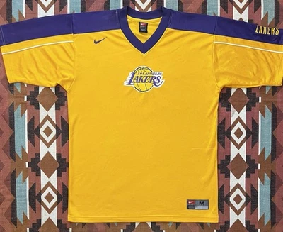 Vintage 90’s Nike NBA Los Angeles Lakers Shooting Jersey Men’s Medium Oversized - Image 1 of 4