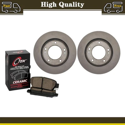 Juego de pastillas de freno delanteras y rotores de disco para Kia Sportage 2000 2001 Kia Sportage Foto 1 de 4