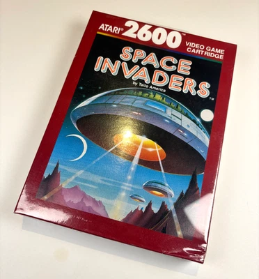 SPACE INVADERS - Atari 2600 - NEW Factory Sealed - New in Box / Complete - 1988 - Image 1 of 4
