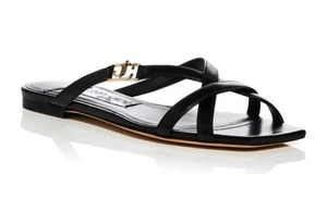 Sandalia de cuero Jimmy Choo Jess para mujer talla 38 - Imagen 1 de 8