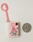 Vintage Sanrio Pink My Melody Mini Telephone Book Keychain