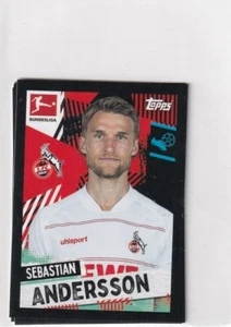 Topps Bundesliga 21/22 Official Sticker 2021 / 2022 No 272 Sebastian Andersson - Picture 1 of 1