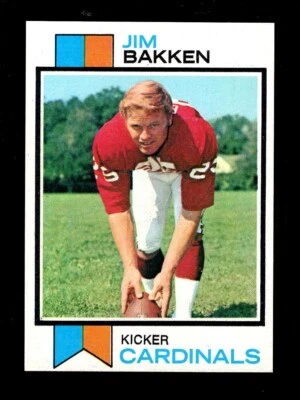 1973 TOPPS #97 JIM BAKKEN CARDINALS EXMT - Image 1 of 2