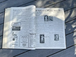 1951 Princetonian Newspapers-gebunden--Anzeigen-Artikel-Princeton University Paper - Bild 1 von 10