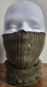 Face Gaiter Green Vintage WWII Era - Picture 1 of 3