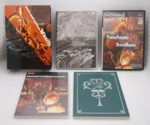 PS2 Guiter Freaks V & Drum Mania V Limited Edition w/ CD DVD BOX Japan import - Picture 1 of 9