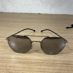 HUGO BOSS Mens Sunglasses 1142/F/S R81T4 59 020145 TITANIUM TEMPLE - Picture 1 of 19