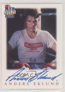 1997 Alfabilder Alfa Stars Auto /2000 Anders Eklund #60 Auto