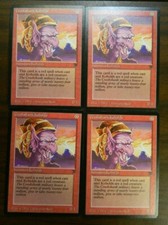 MTG Legends Crookshank Kobolds x4  English Excellent Unplayed Condition