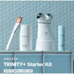 NuFACE Trinity+ Beauty Device Package | Facial Toning & Lifting - Picture 1 of 15