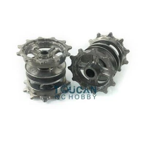 Henglong Escala 1/16 China ZTZ 99 3899 99A 3899A RC Tanque Metal Piñones Ruedas - Imagen 1 de 4